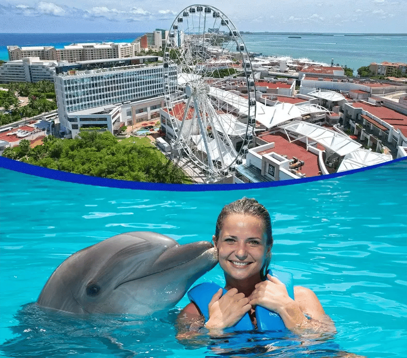 Interax sky wheel cancun aquarium