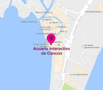 Mapa de Sitio | Aquarium Cancún