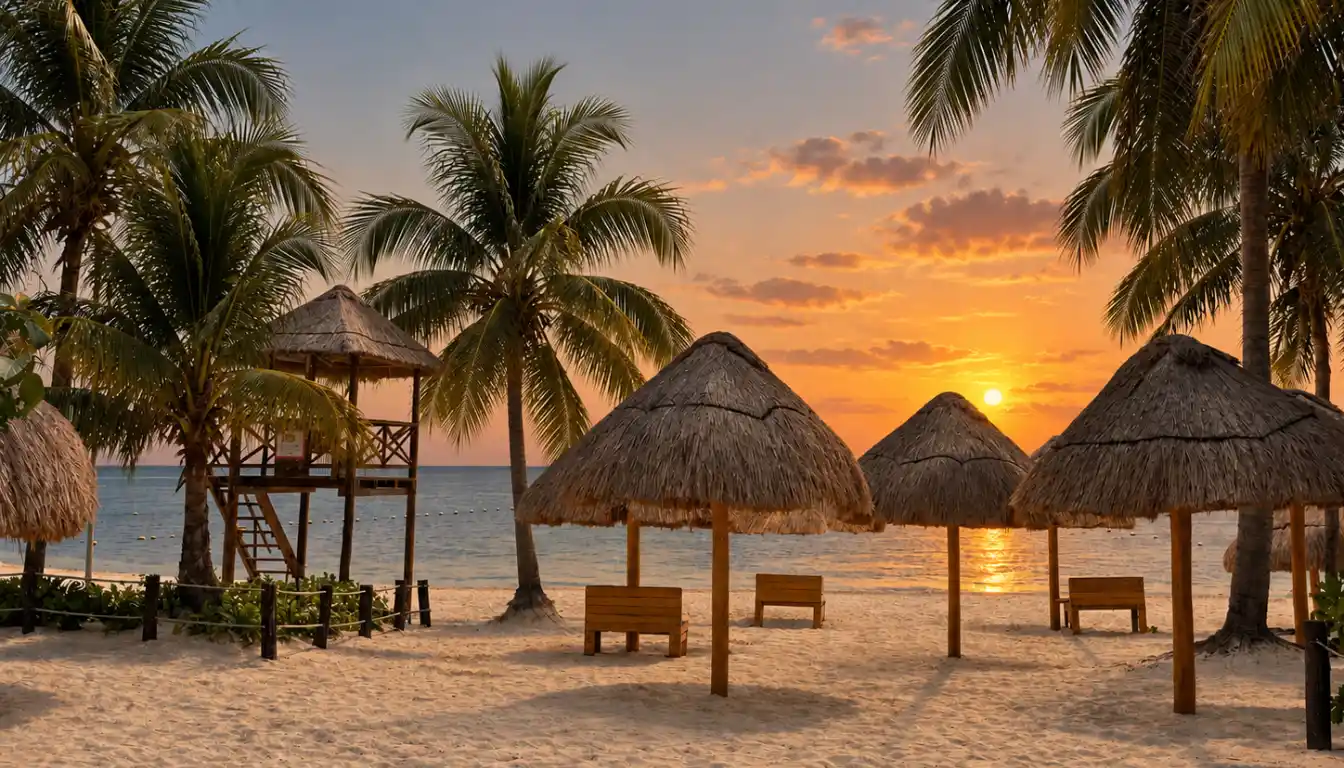 Playa Las Perlas Cancún: Aguas tranquilas para visitar con niños